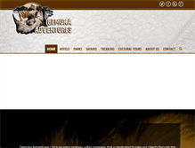 Tablet Screenshot of gemukaadventures.com